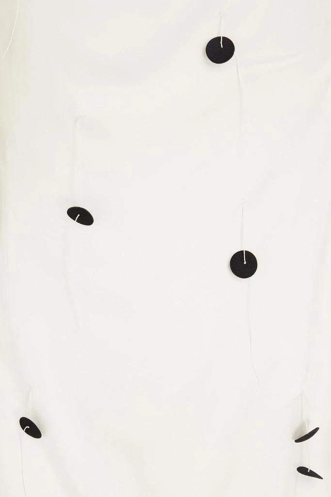 Jacquemus Chouchou polka-dot satin mini dress 4
