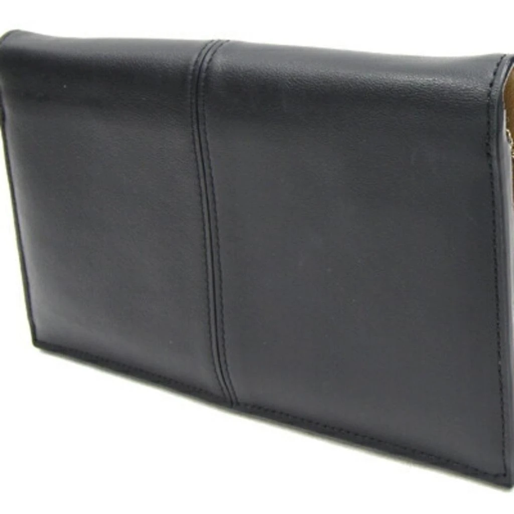 Fendi Fendi Peekaboo  Leather Clutch Bag (Pre-Owned) 2