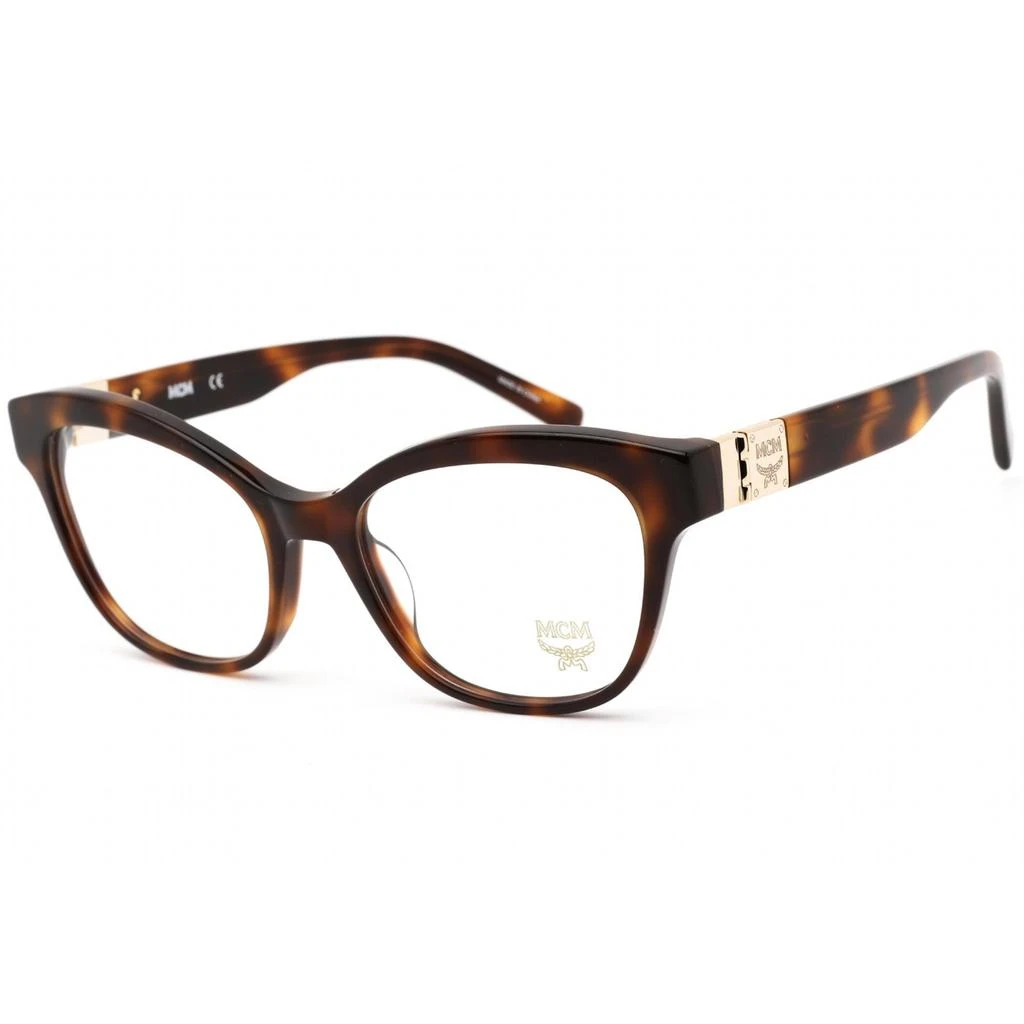 MCM MCM Women's Eyeglasses - Clear Demo Lens Havana Acetate Cat Eye Frame | MCM2699E 214 1