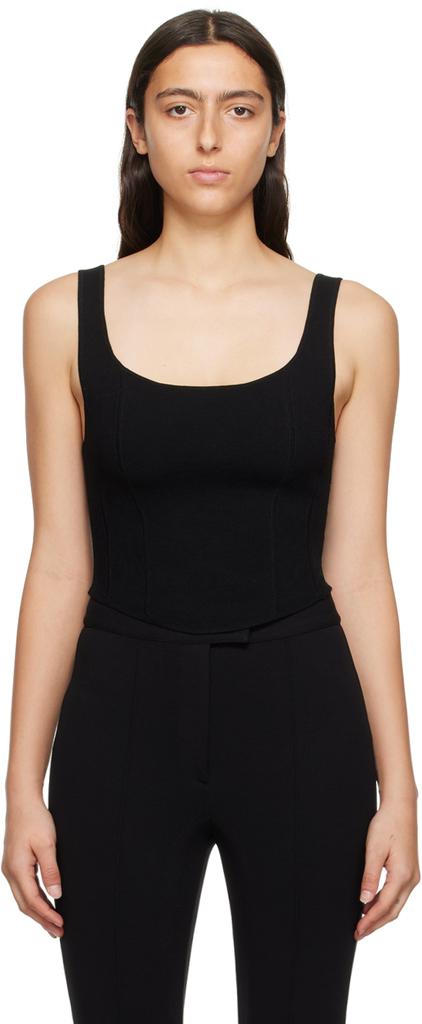 Filippa K Black Slim Tank Top