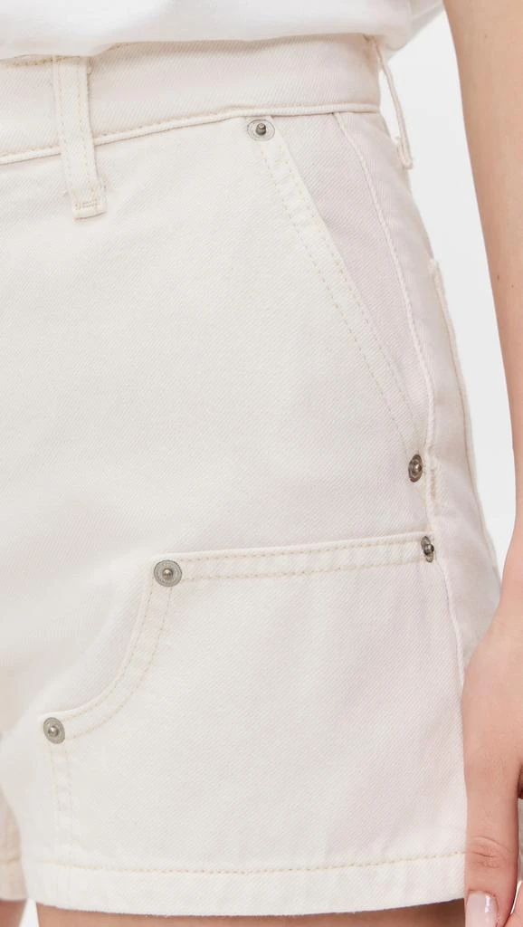 Reformation Blake High Rise 3" Utility Jean Shorts 5