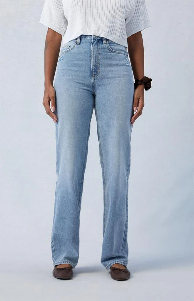 PacSun Eco Light Indigo Ripped '90s Boyfriend Jeans 1