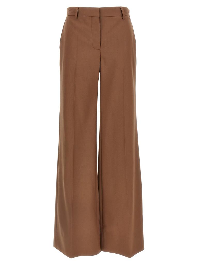 パンツ STELLA McCARTNEY Cream Viscose Blend Wide-Leg Pant Stella McCartney CREAM VISCOSE BLEND WIDE-LEG PANT