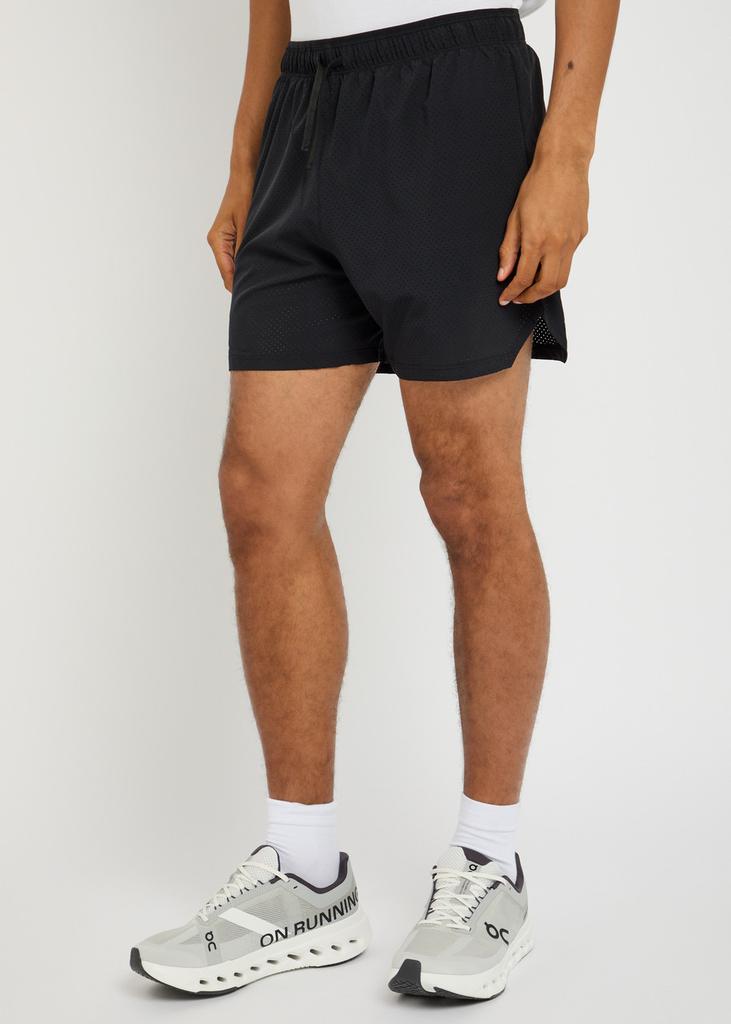 CONDITION Aero perforated stretch-jersey shorts