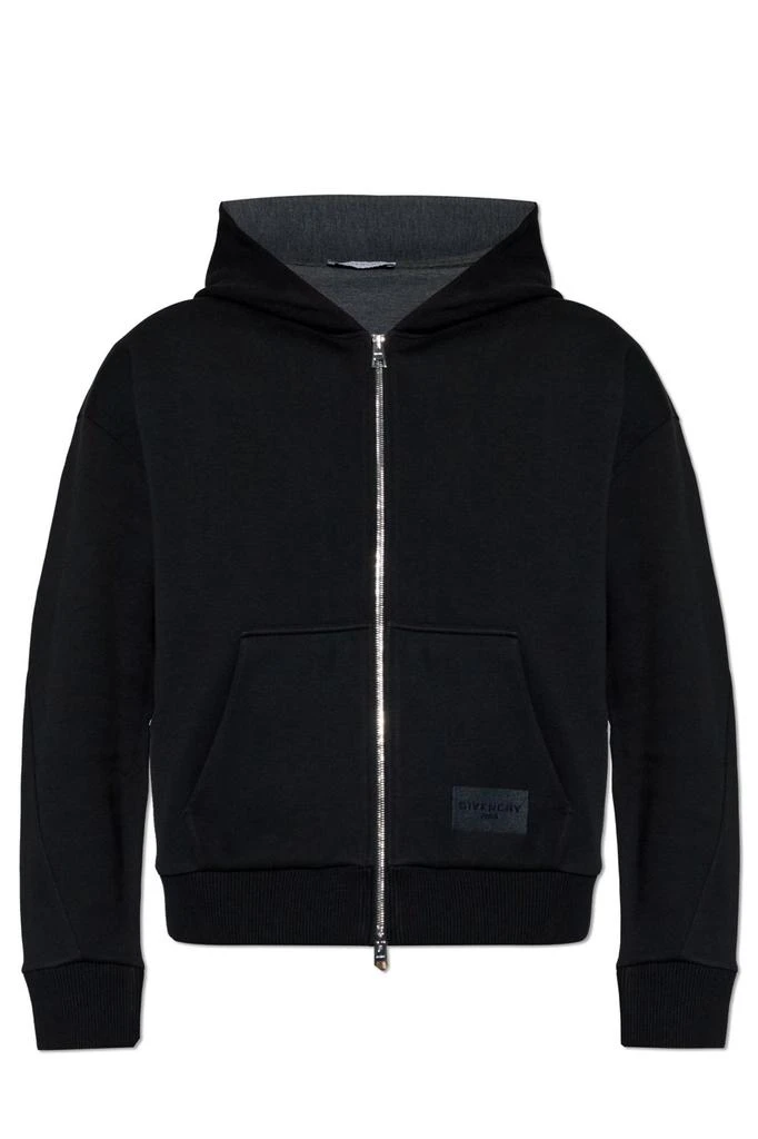Givenchy Givenchy Couture Seam Zipped Hoodie from Cettire