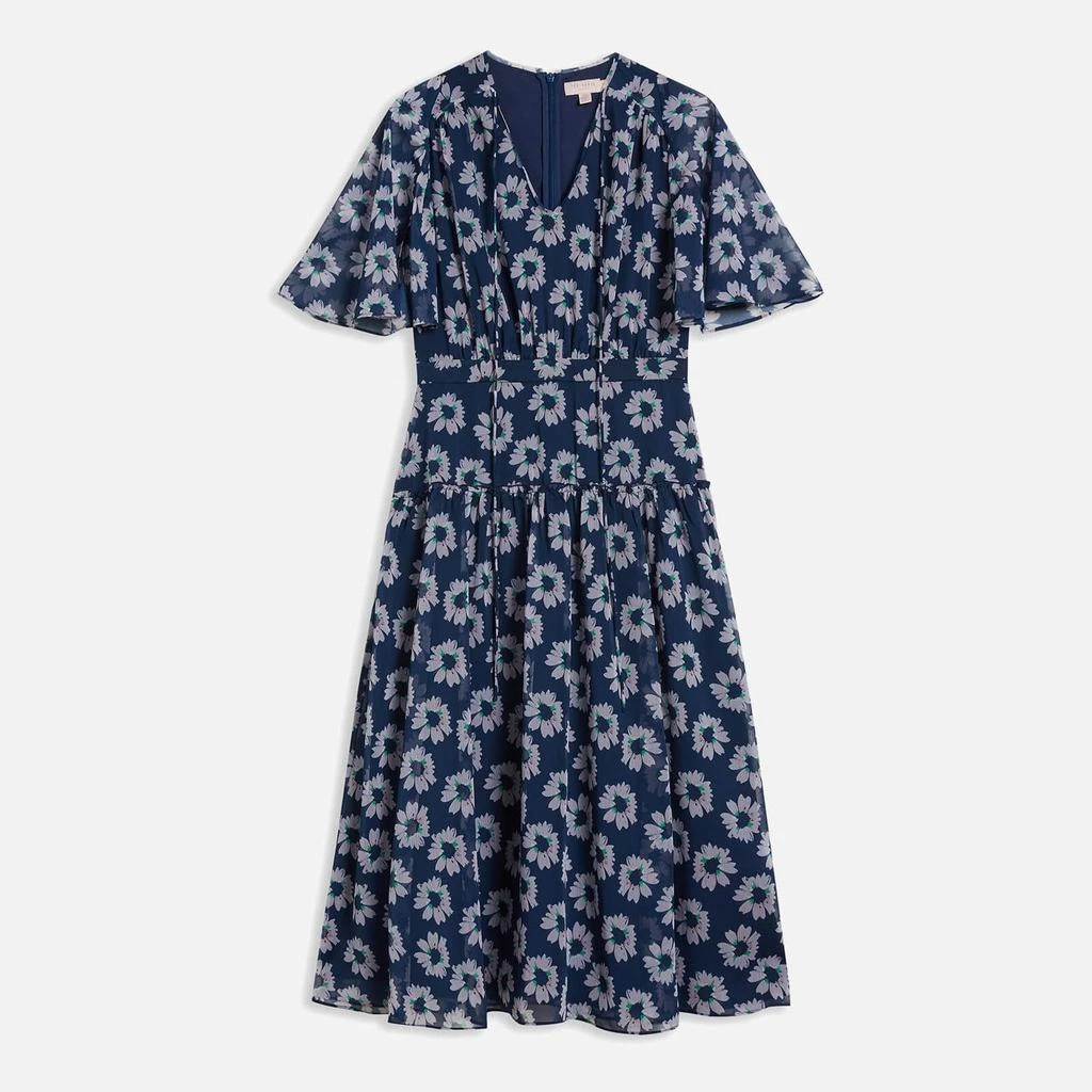 Ted Baker Ted Baker Marllee Floral Print Chiffon Midi Dress 3