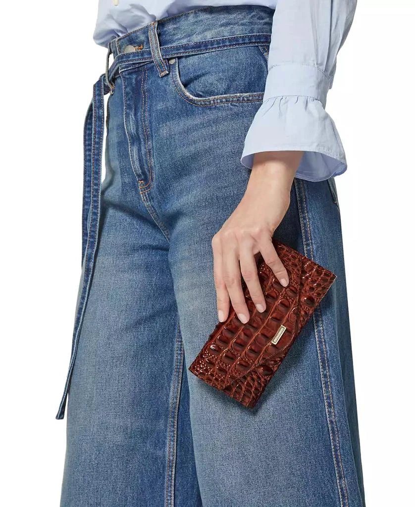 Brahmin Veronica Sriracha Vanderbilt Leather Wallet 5