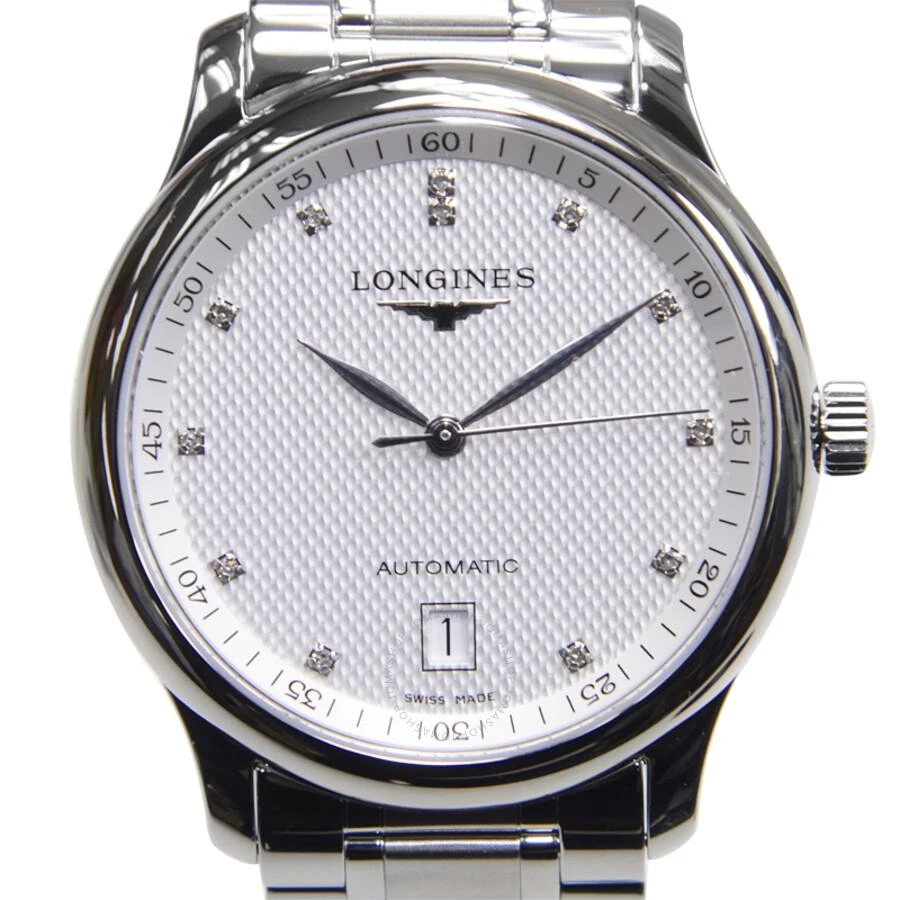 Longines Master Collection Diamond Silver-tone Dial Men's Watch L2.628.4.77.6 1