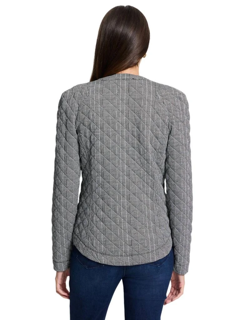 NIC+ZOE Plaid Perfection Jacket In Black Multi 3