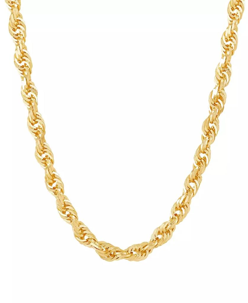 Macy's Rope Chain 26" Strand Necklace in 14k Yellow Gold 1