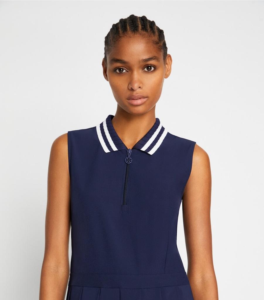 【TORY SPORT】PRINTED PERFORMANCE PLEATED DRESS Printed Performance Golf Dress: Women's Designer Dresses