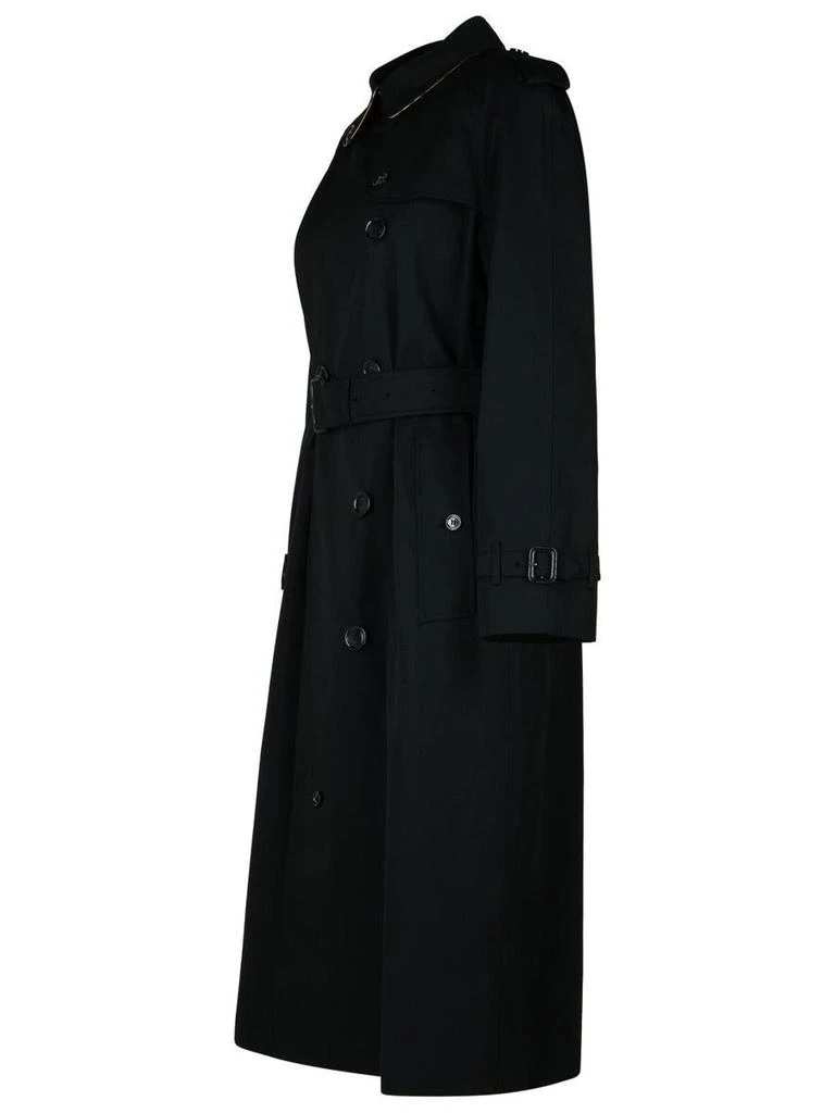 Burberry Burberry 'Waterloo' Black Cotton Trench Coat 2