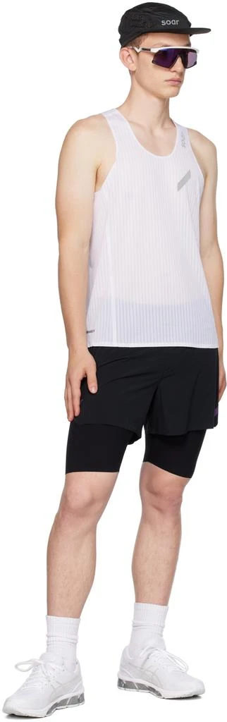 Soar Running Black Dual Shorts 4