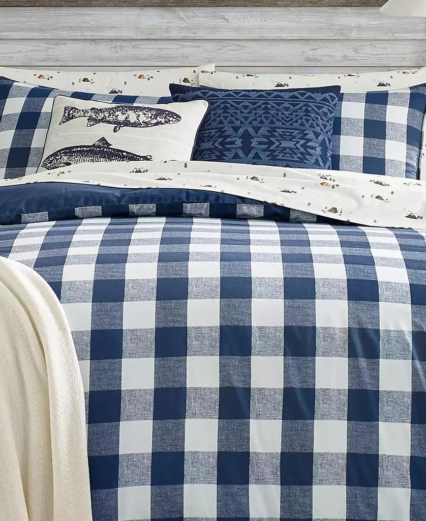 Eddie Bauer Lakehouse Plaid 3-Pc. Duvet Cover Set 3