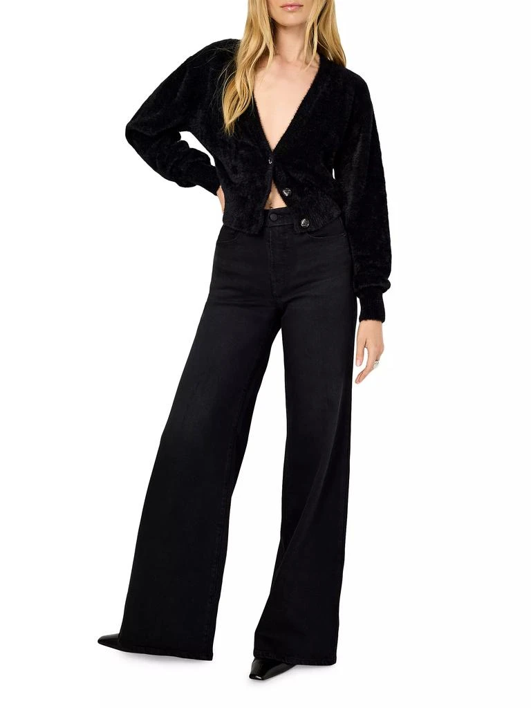 Good American Soft Tech Good Waist Palazzo Jeans 2