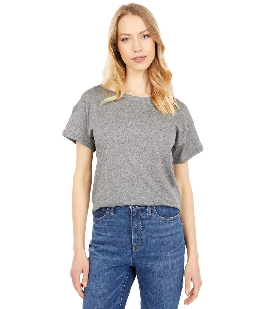 Madewell Whisper Cotton Rib-Crewneck Tee 1