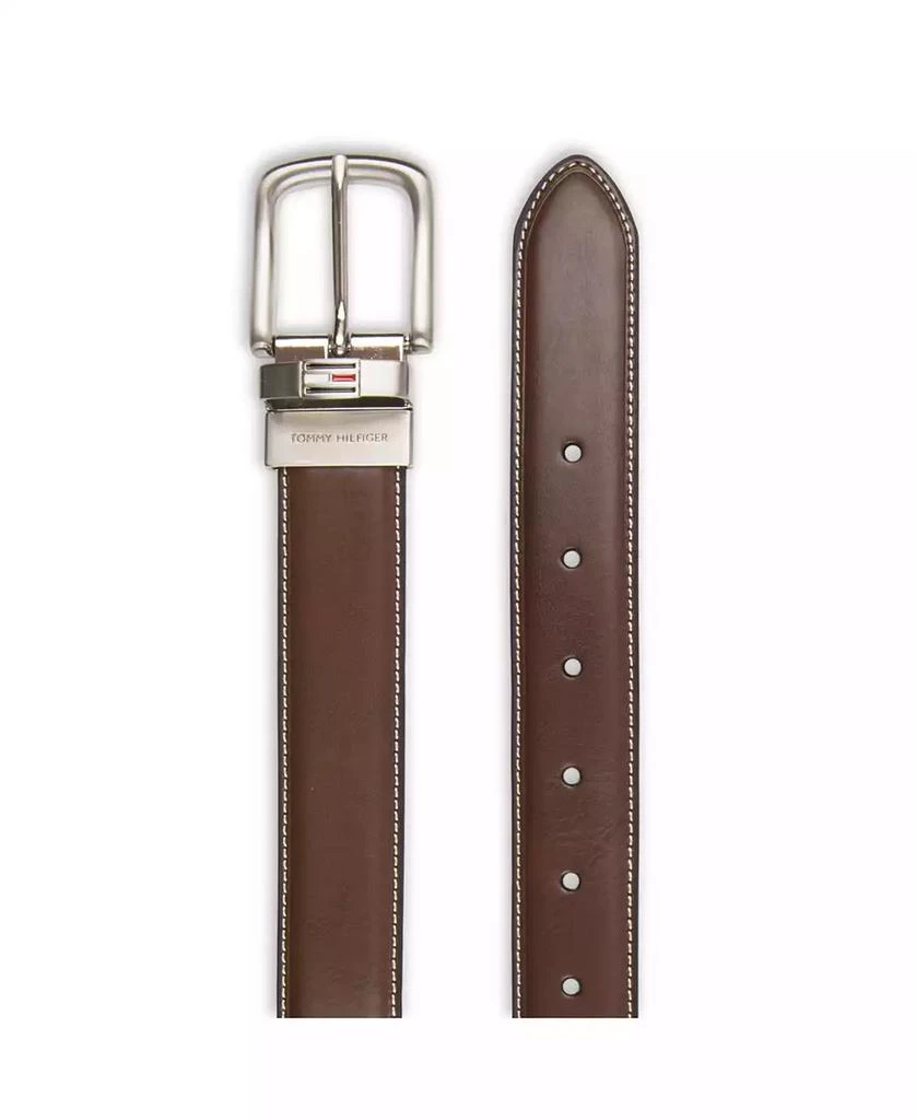Tommy Hilfiger Leather Reversible Dress Men's Belt 4