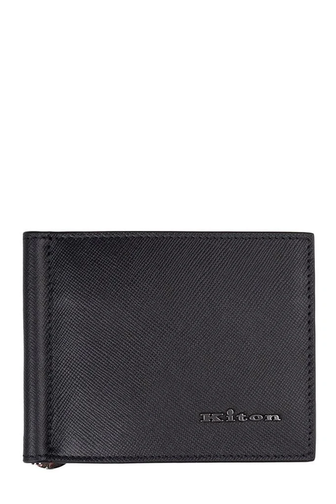Kiton Kiton Logo Lettering Bi-Fold Wallet 1
