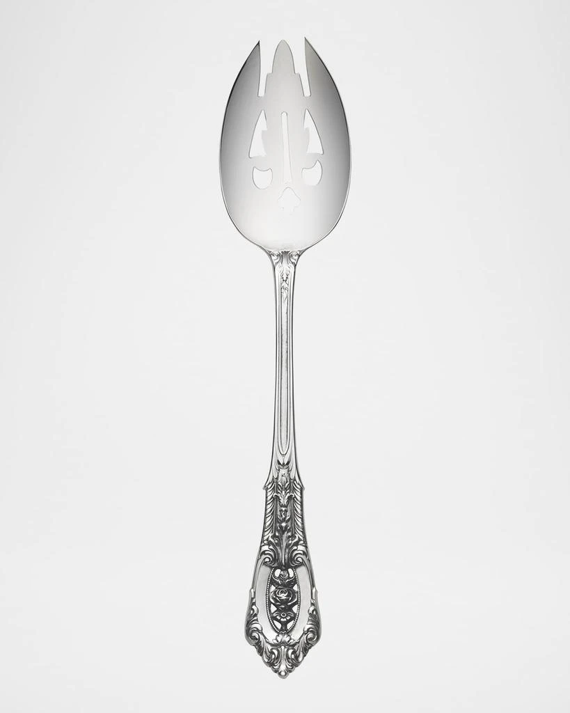 Wallace Silversmiths Rose Point Pierced Tablespoon 1