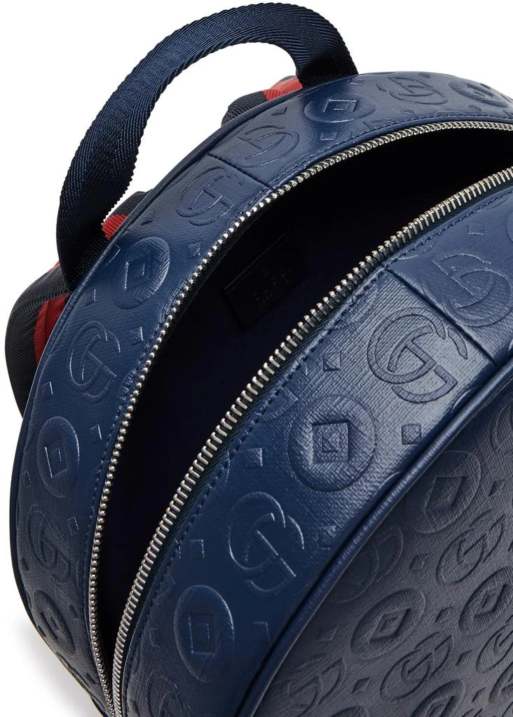 Gucci KIDS GG and geometric coated canvas backpack 4
