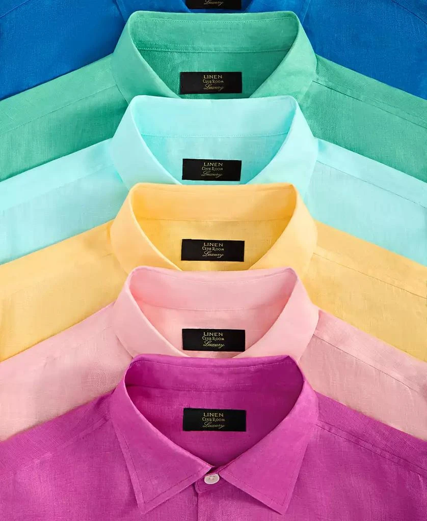 Club Room Men's 100% Linen Shirt, Created for Macy's 2