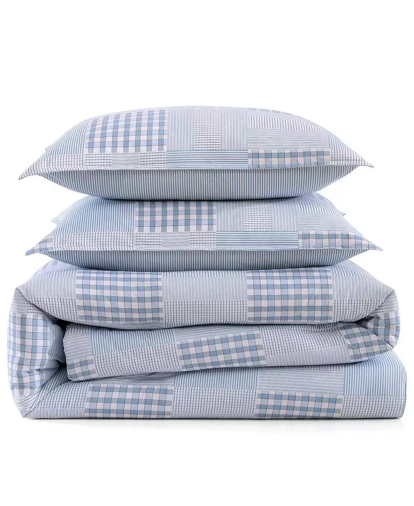 Tommy Hilfiger Hamptons Patchwork Cotton 2-Pc. Duvet Cover Set 9