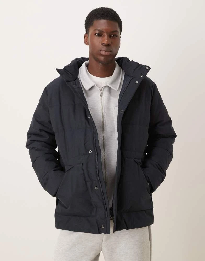 Barbour Barbour Brampton puffer jacket in dark navy/midnight oak - NAVY