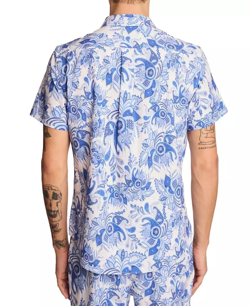 Paisley & Gray Men's Gilby Floral Swim Shirt 4