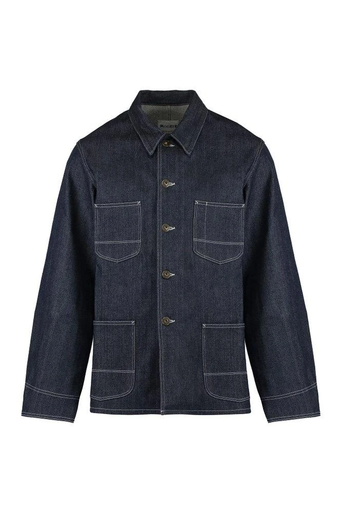 MOORER Moorer Neil Denim Overshirt