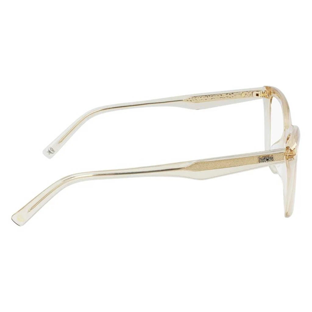 MCM MCM Women's Eyeglasses - Champagne Cat Eye Zyl Frame Clear Demo Lens | MCM2708 237 4