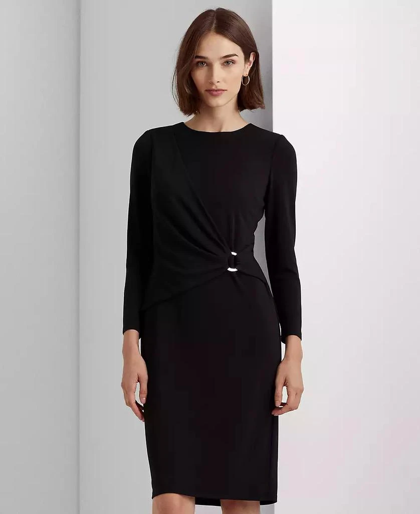 Ralph Lauren Women's Jersey Three-Quarter-Sleeve Dress 4