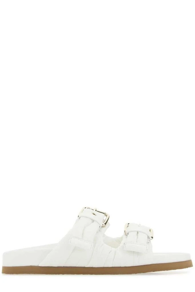RED Valentino REDValentino Puffy Buckle Slides 1