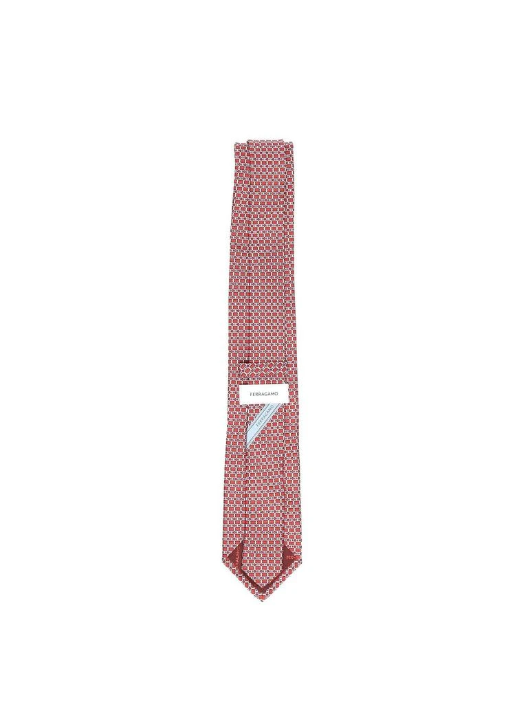 Salvatore Ferragamo Ferragamo Pattern Jacquard Pointed-Tip Tie 2