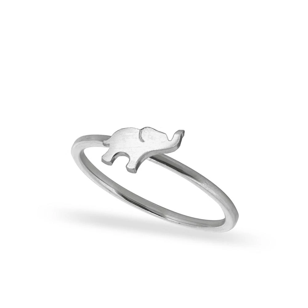 Alex Woo Mini Elephant Stacker Ring 1