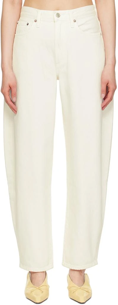 AGOLDE White Balloon Jeans 1