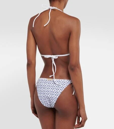 Heidi Klein Capri printed mid-rise bikini bottoms 3