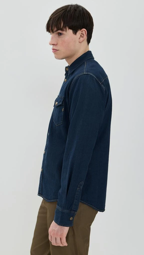 Billy Reid Shoals Denim Shirt 3