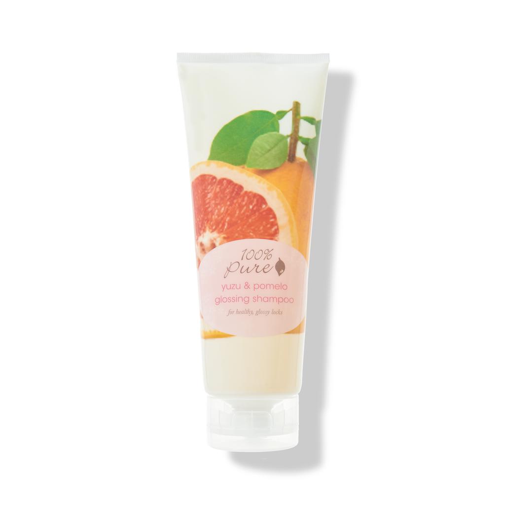 100% Pure Yuzu & Pomelo Glossing Shampoo, 8Oz