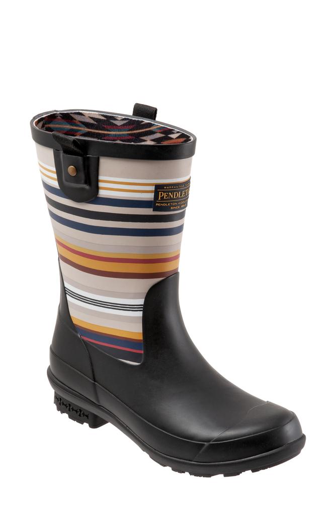 Pendleton Bridger Stripe Waterproof Rain Boot