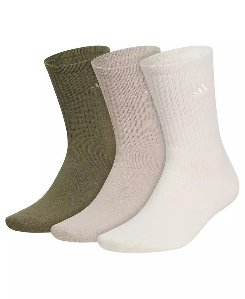 Adidas Men
s Cushioned Comfort Crew Socks, 3-Pack