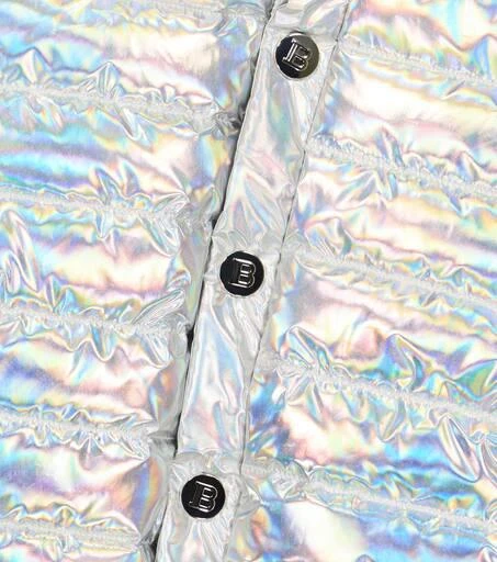 Balmain Quilted metallic jacket 3