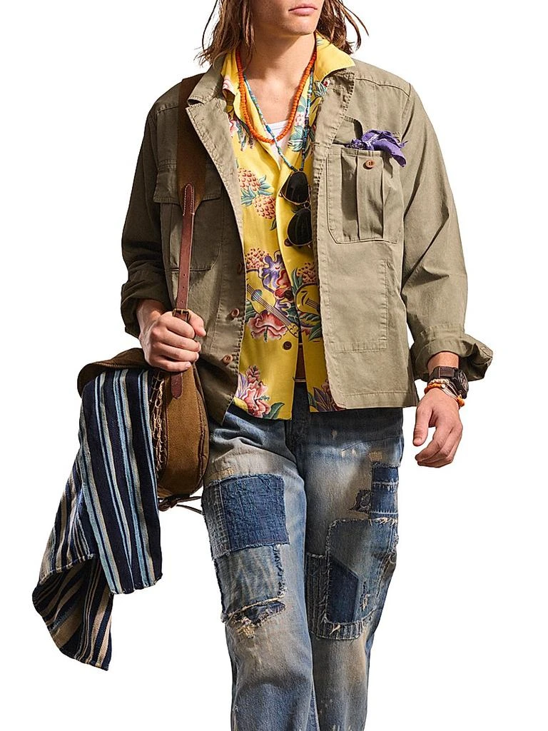 Ralph Lauren Cotton Twill Overshirt 7