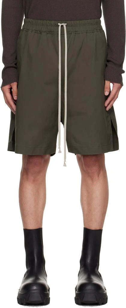 Rick Owens Khaki Concordians Boxer Shorts 1