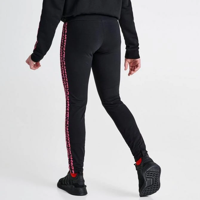 Adidas Girls' adidas Originals Leopard Stripes Leggings 4