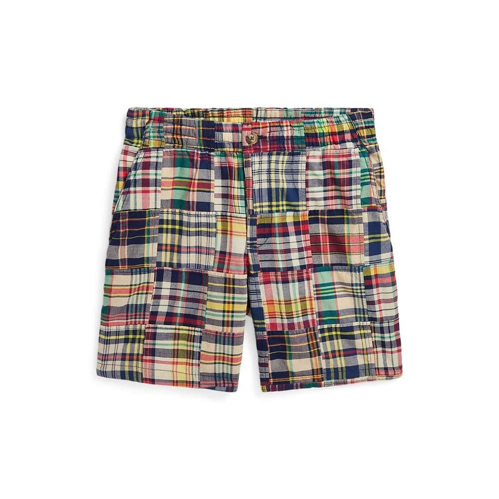 Ralph Lauren Big Boys Prepster Patchwork Madras Shorts 1