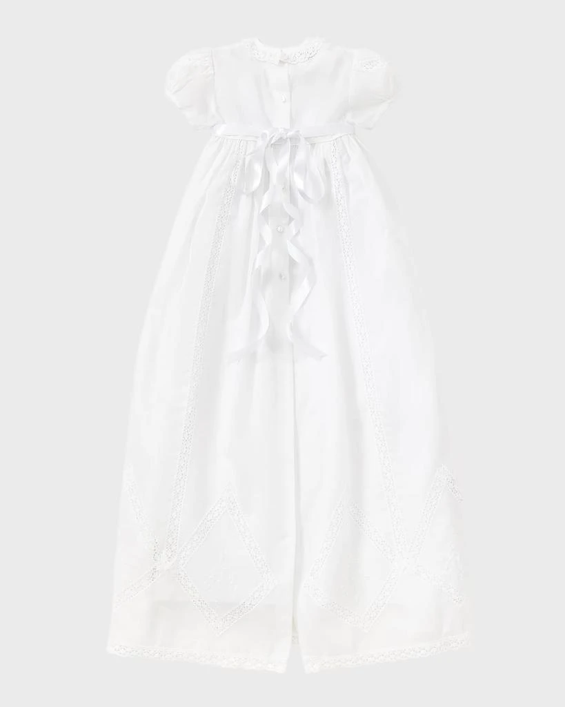 Kissy Kissy Girl's Victoria Christening Gown, Size Newborn-12M 2
