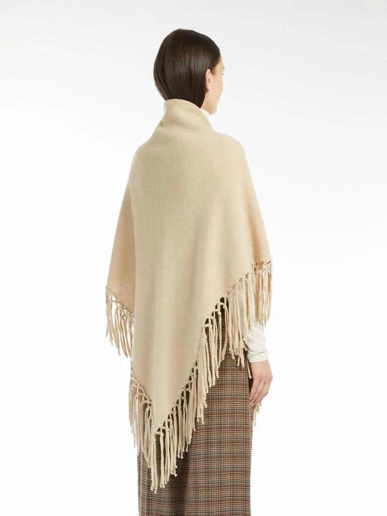 Weekend Max Mara Triangular wool shawl 3