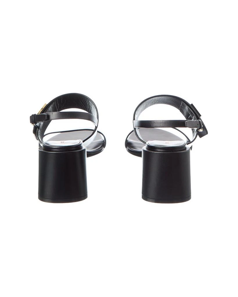 Burberry Motif Monogram Leather Sandal (Authentic Pre-Loved) 3