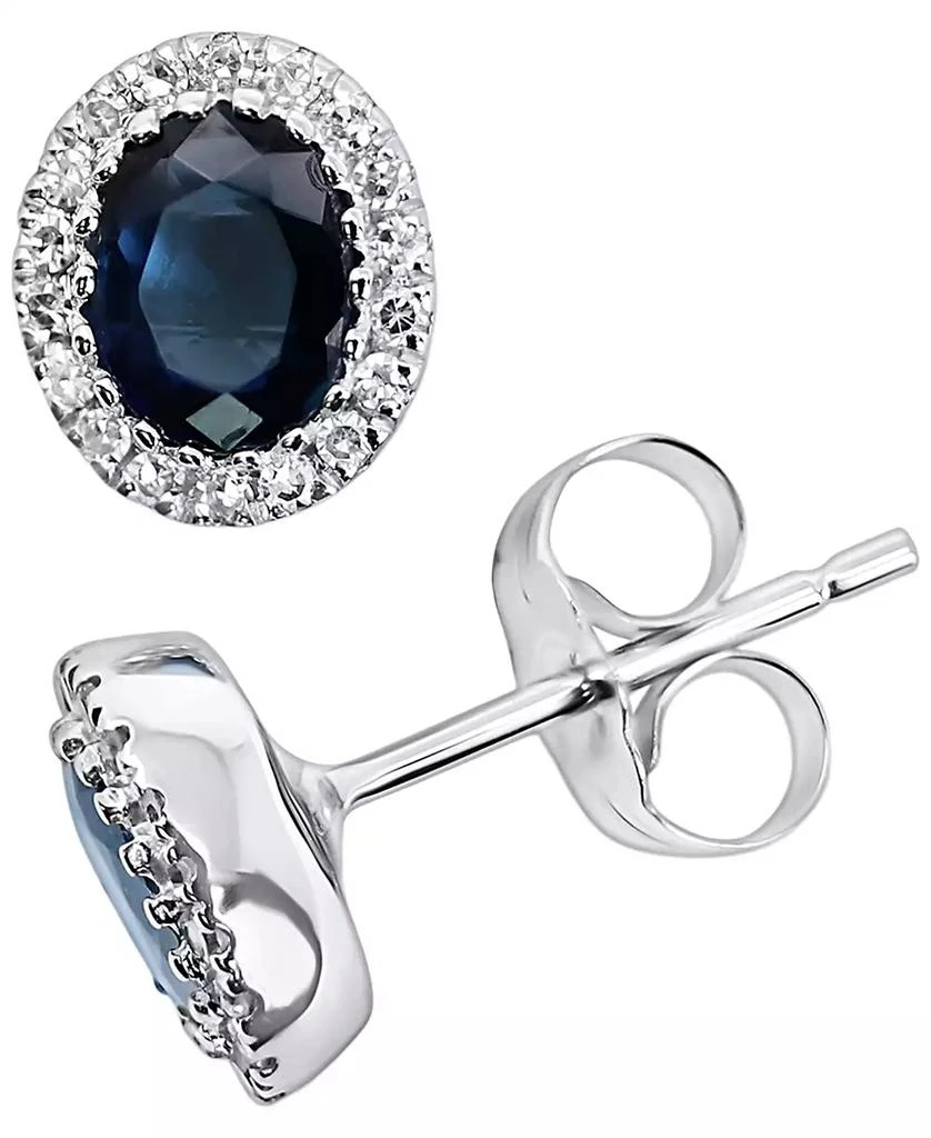 Macy
s Sapphire (7/8 ct. t.w.)
Diamond (1/10 ct. t.w.) in 14k White Gold 3