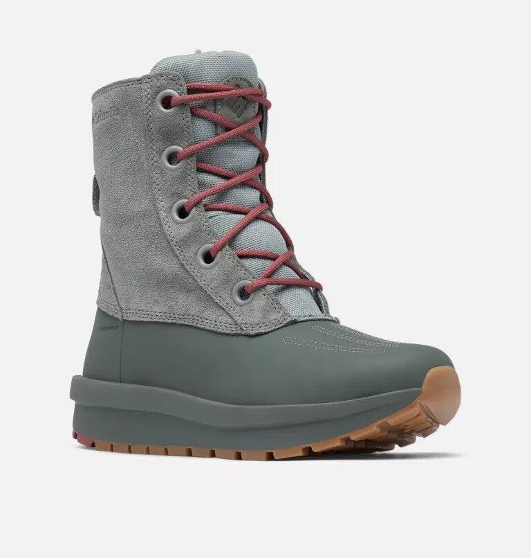 Columbia Moritza Shield 2053391-342 Women 5.5 Gray Fleece Lined Snow Boot Rock51